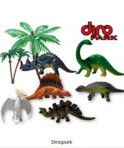 Plastic Taartdecoratie Set Dino's