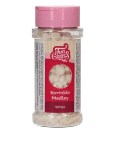 FunCakes Sprinkle Medley White 65 g