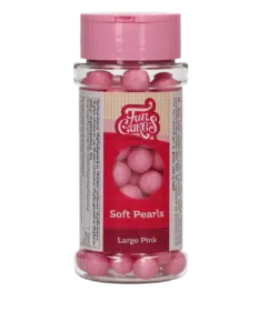 FunCakes Soft Pearls Pink 10mm - 70 g