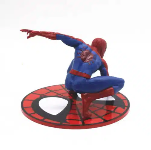 Plastic taartdecoratie spiderman - afbeelding 2