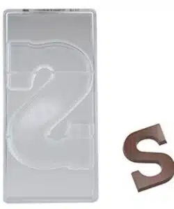 Chocoladeletter Mal Letter S - 200 gr