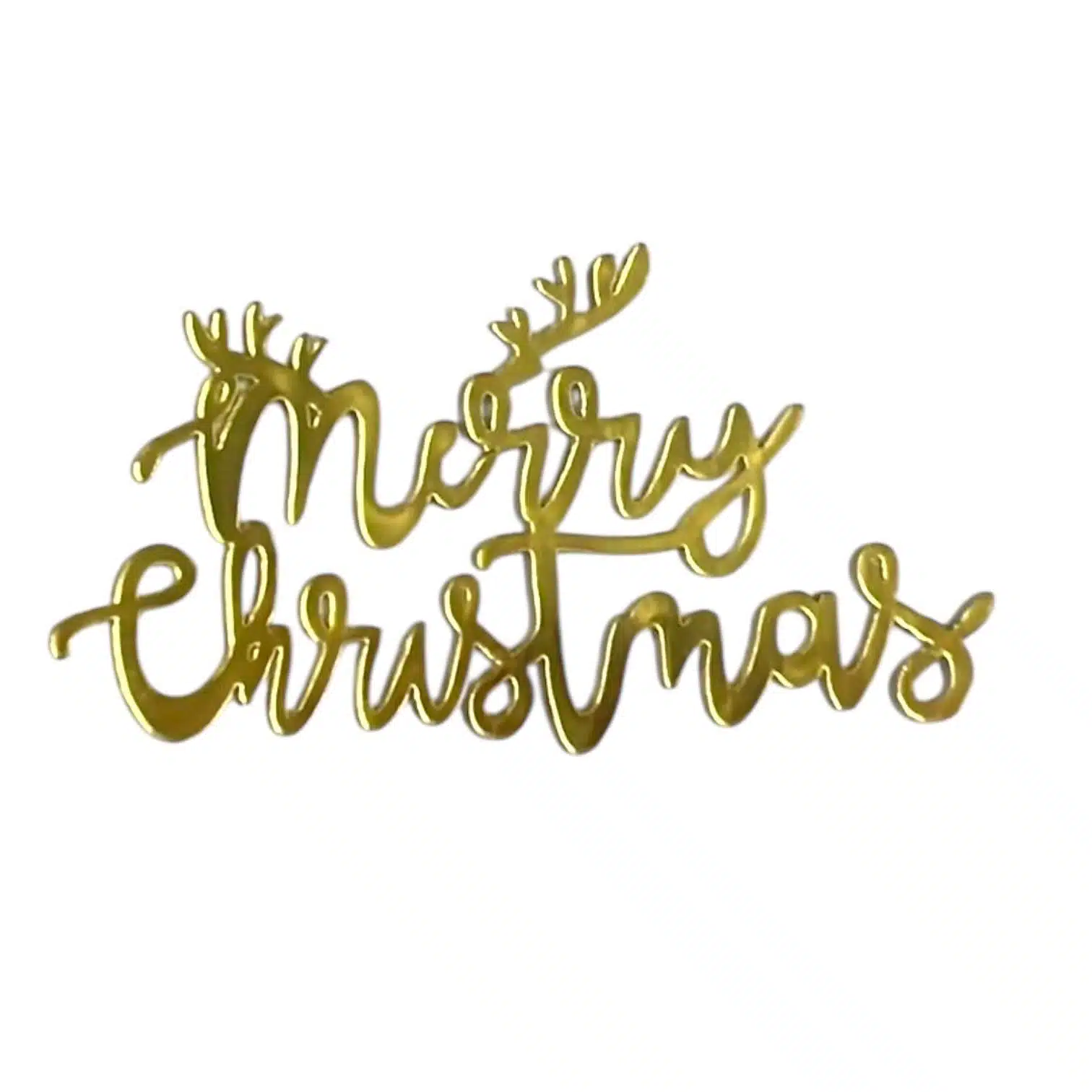 Cake decoration merry christmas reindeer antlers bij cake, bake & love 5 Cake decoration merry christmas reindeer antlers