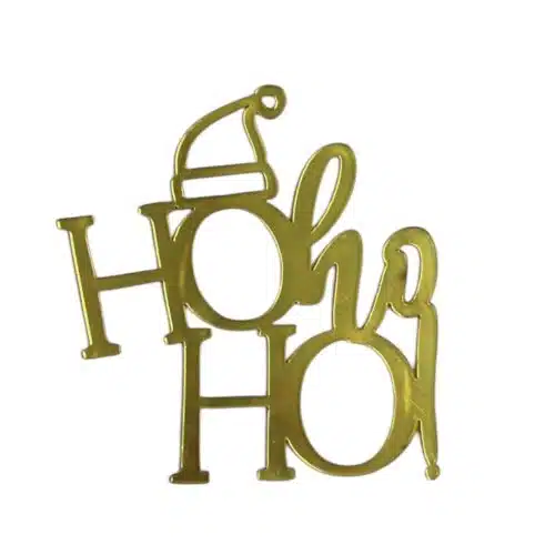 Cake decoration hohoho