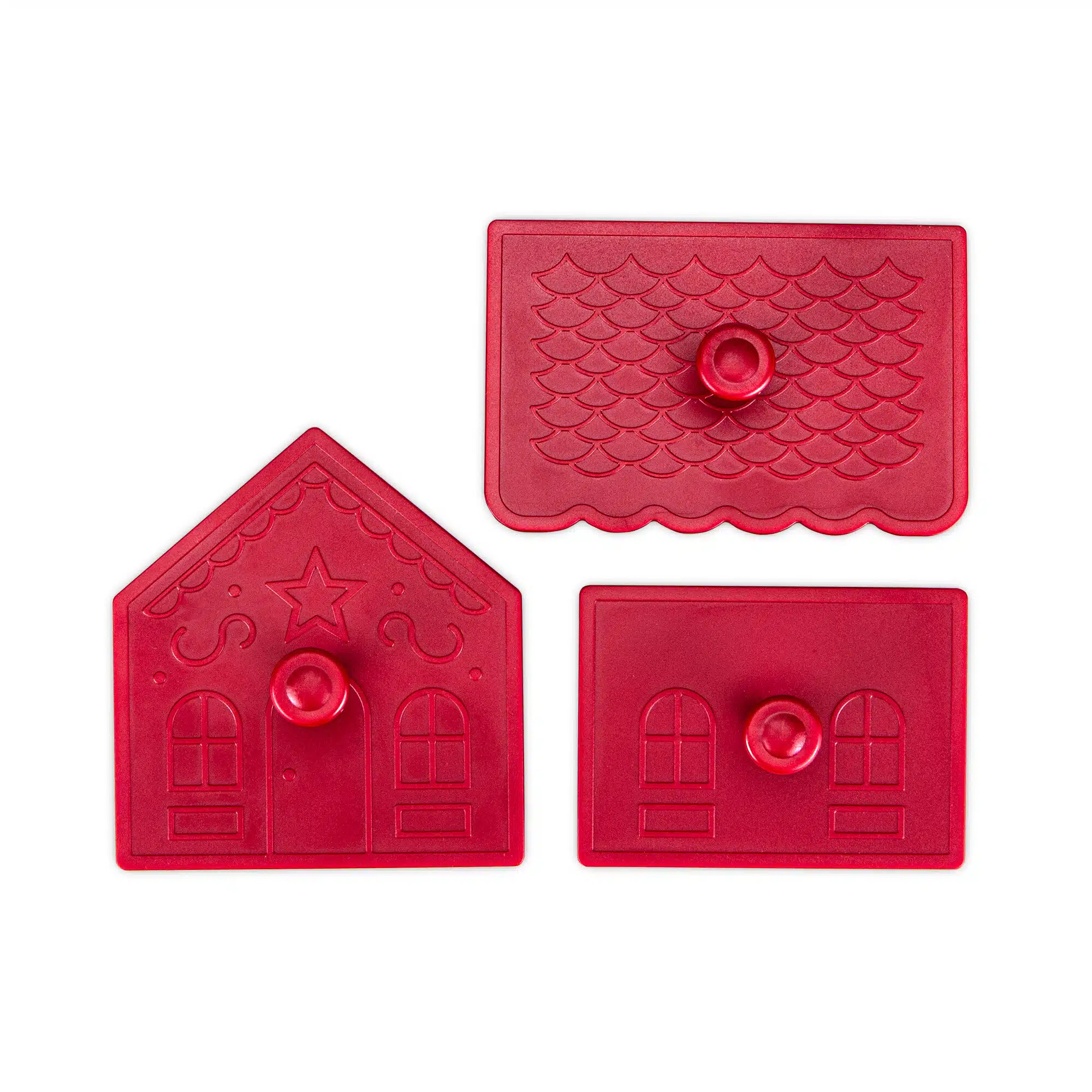 Städter plunger cutter gingerbread house 3-delig bij cake, bake & love 7 Städter plunger cutter gingerbread house 3-delig - afbeelding 3