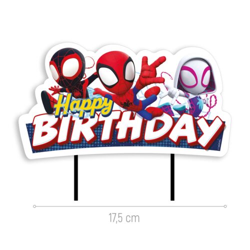 Caketopper spidey & amazing friends - afbeelding 2