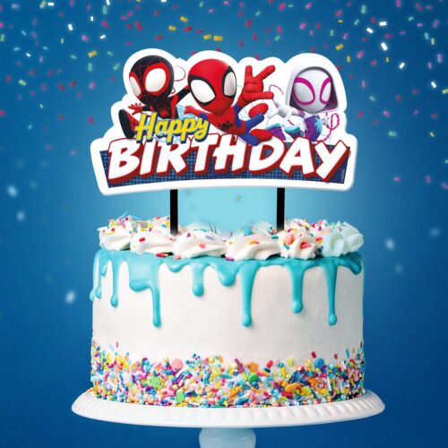 Caketopper spidey & amazing friends - afbeelding 5