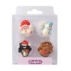 Culpitt suikerdecoratie kerstfiguren 12st bij cake, bake & love 1