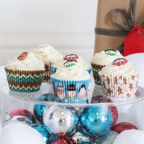 Baked with love baking cups kerst pk/100 bij cake, bake & love 7