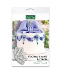 Katy Sue Silicone Mould - Bloemenguirlande en Druppel