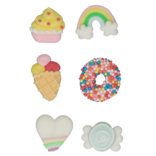 Funcakes suikerdecoraties sweet celebrations set/8 bij cake, bake & love 7