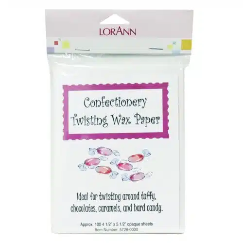Lorann twisting wax paper