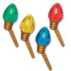 Plastic cake & cupcaketoppers christmas lights pk/12 bij cake, bake & love 3