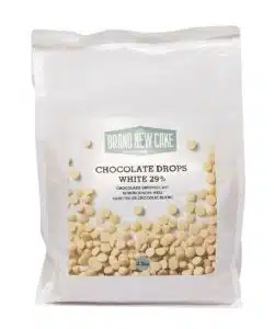 Brand New Cake Chocolade Druppels Wit (29%)