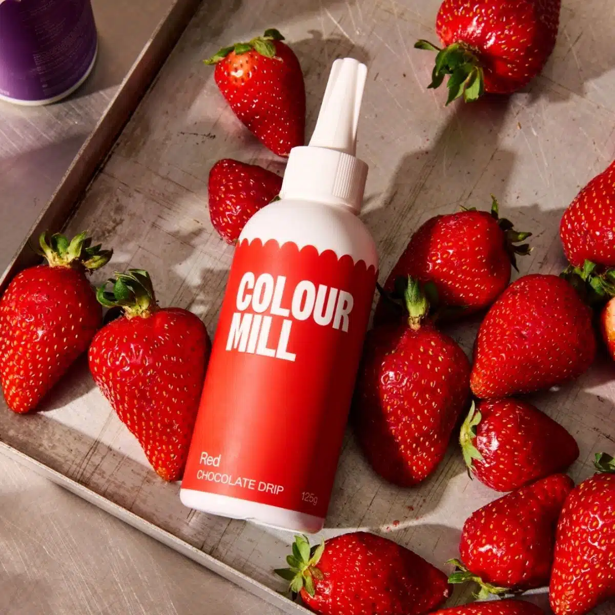 Colour mill choco drip 125g - red bij cake, bake & love 7 Colour mill choco drip 125g - red - afbeelding 3