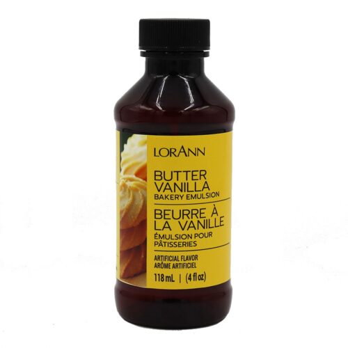 Lorann bakery emulsion - butter vanilla - 118ml