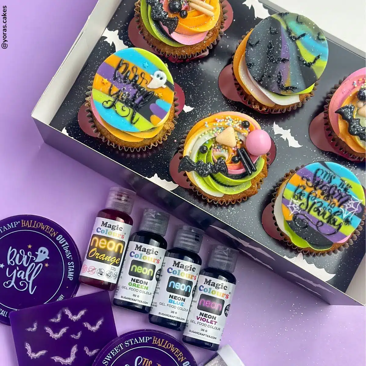 Magic colours - neon yellow colour paste 32g bij cake, bake & love 6 Magic colours - neon yellow colour paste 32g - afbeelding 2