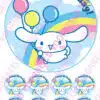 Eetbare taartprint cinnamon roll - 18 cm rond rond + 8 cupcake rondjes bij cake, bake & love 3