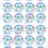 Eetbare cupcakeprint cinnamon roll - 24 cupcake rondjes bij cake, bake & love 3