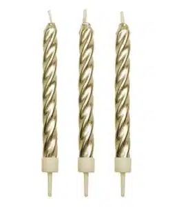PME kaarsjes goud pk/10