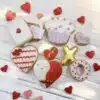 Workshop koekjes royal icing valentijn - vrijdag 14 februari 12:30 bij cake, bake & love 3