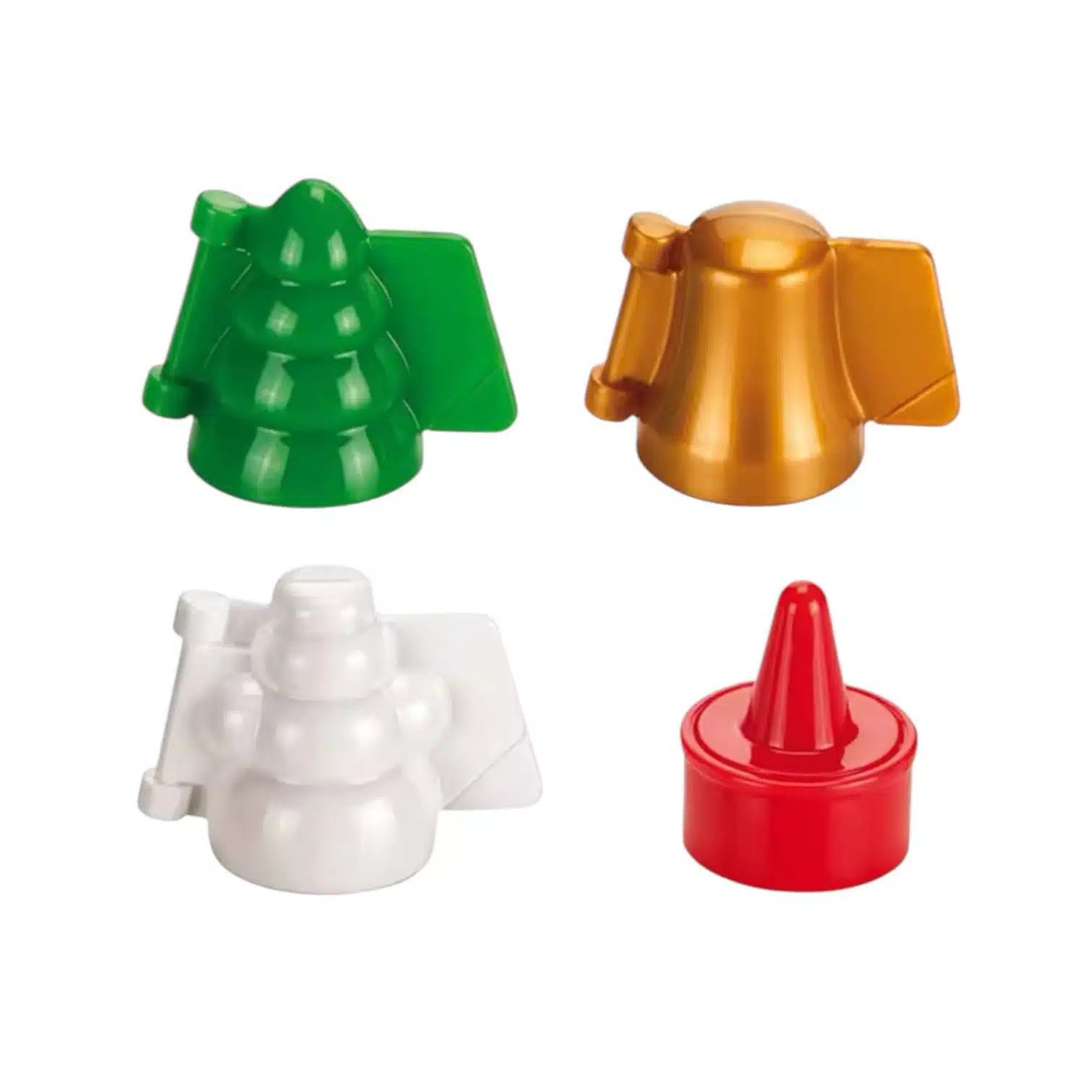 Cakepop moulds kerst pk/3 bij cake, bake & love 5 Cakepop moulds kerst pk/3