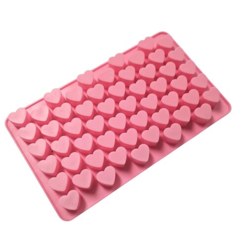 Chocolade en candy mould mini hearts - afbeelding 2