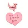Impressie stempel thank you bij cake, bake & love 1