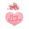 Impressie stempel happy valentine bij cake, bake & love 1
