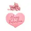 Impressie stempel happy valentine bij cake, bake & love 1