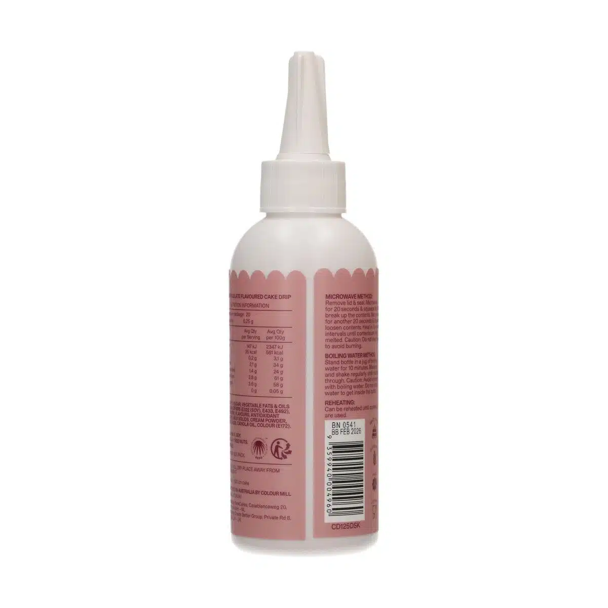 Colour mill choco drip 125g - dusk bij cake, bake & love 6 Colour mill choco drip 125g - dusk - afbeelding 2