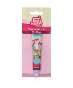 FunCakes Choco Writer 25 g Luchtblauw