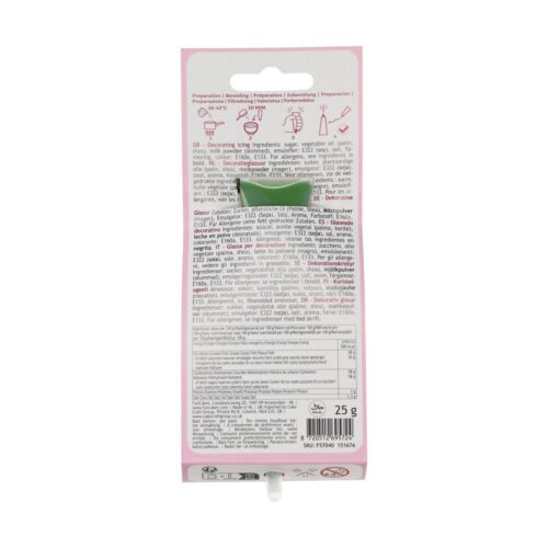 Funcakes choco writer 25 g green - afbeelding 3