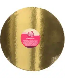 FunCakes Cake Drum Round Ø33 cm - Goud - 2 cm dik