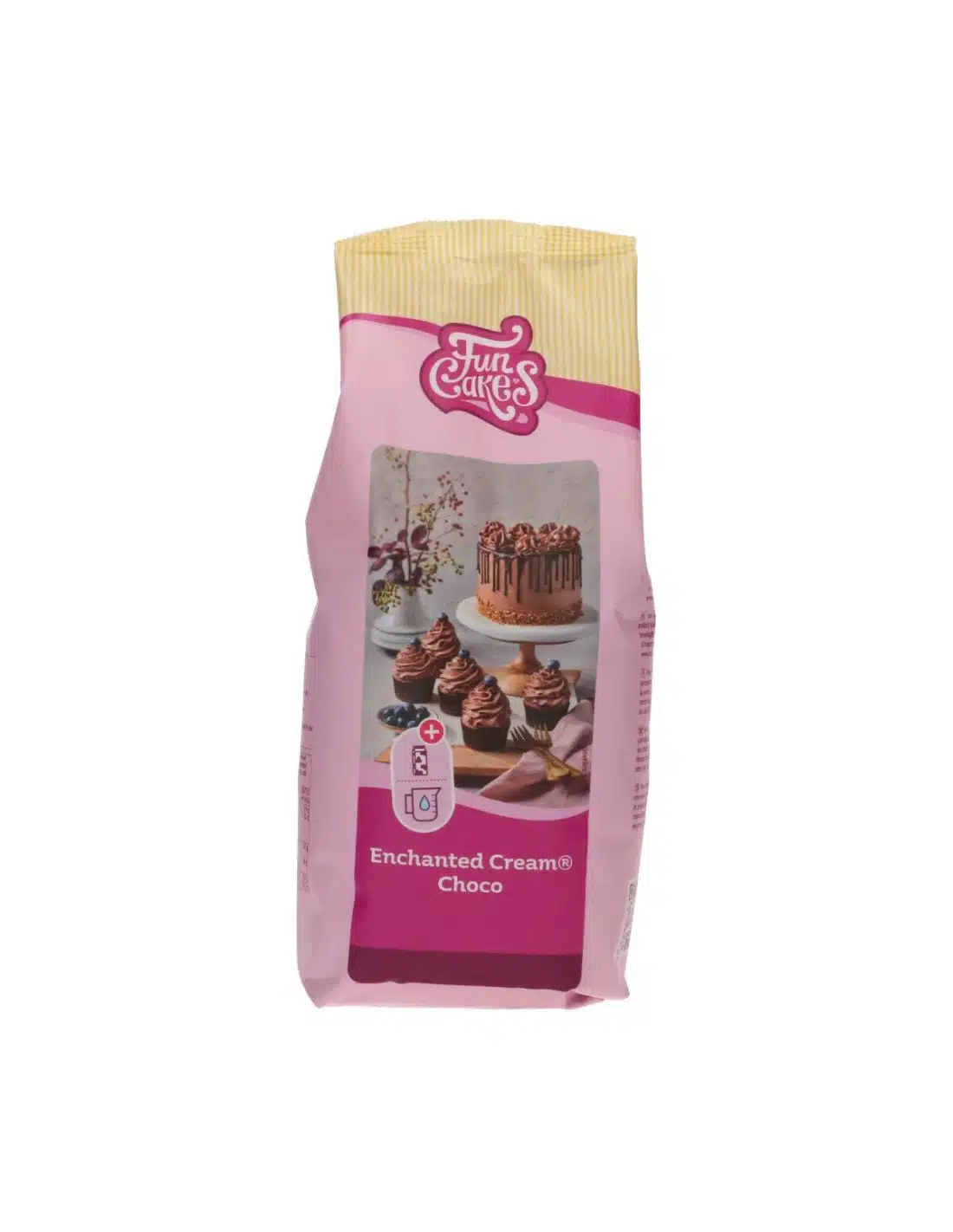 Funcakes mix voor enchanted cream® choco 900 g bij cake, bake & love 5 Funcakes mix voor enchanted cream® choco 900 g