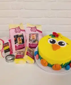 Paas Taart Pakket Schattig Kuiken