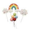 Wolk & regenboog taart decoratieset bij cake, bake & love 3