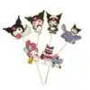 Kuromi cupcake prikkers pk/24 bij cake, bake & love 1