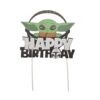 Caketopper star wars baby yoda happy birthday bij cake, bake & love 3