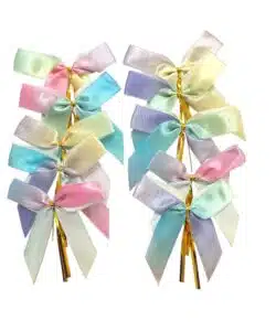 Gekleurde strikken voor cakepops pk/10
