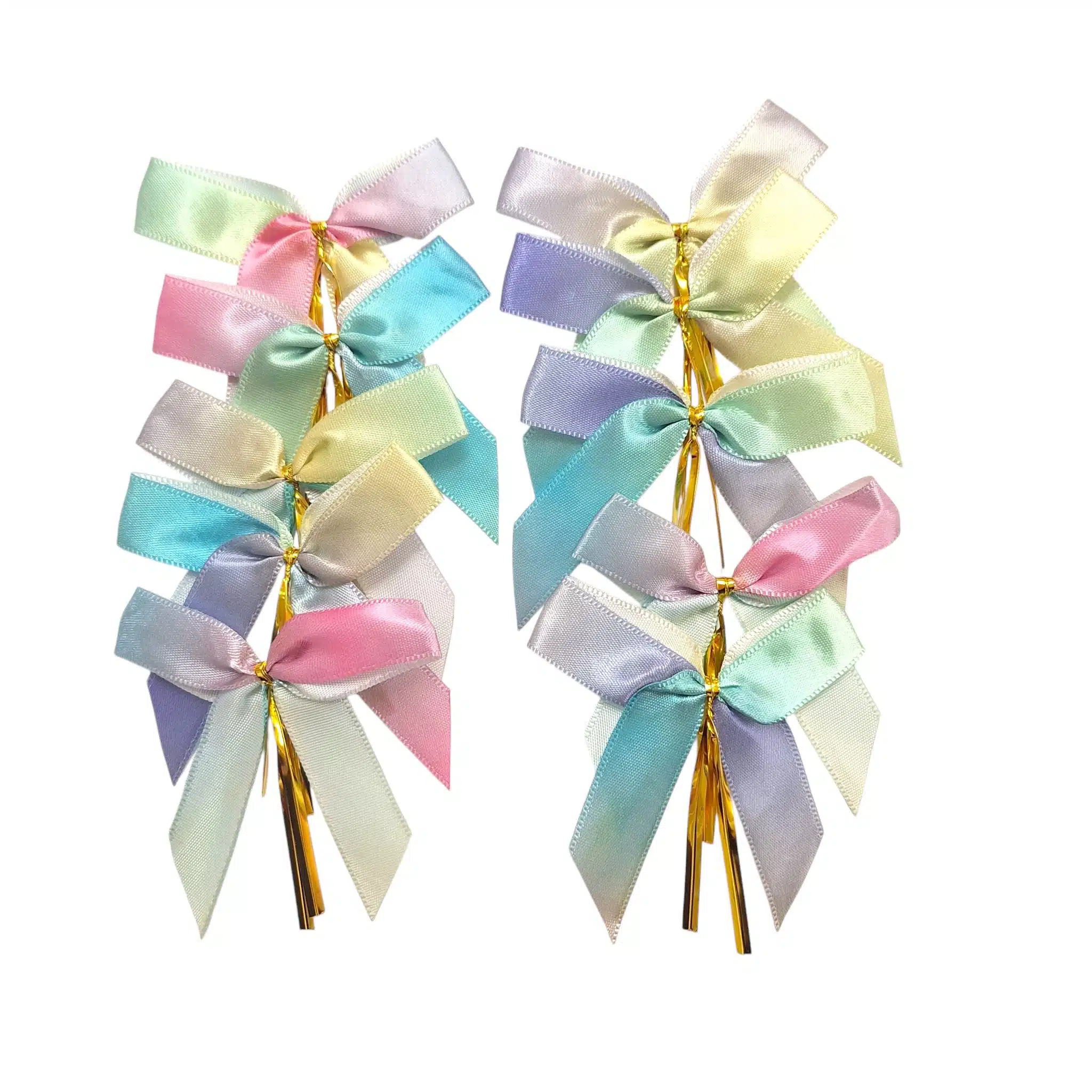 Gekleurde strikken voor cakepops pk/10 bij cake, bake & love 5 Gekleurde strikken voor cakepops pk/10