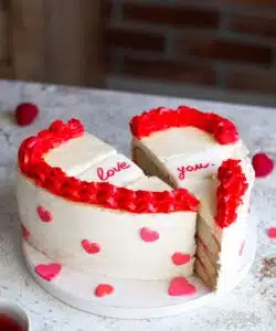 Suikerdecoratie rode hartjes 16 stuks bij cake, bake & love 14 Suikerdecoratie rode hartjes 16 stuks bij cake, bake & love 13