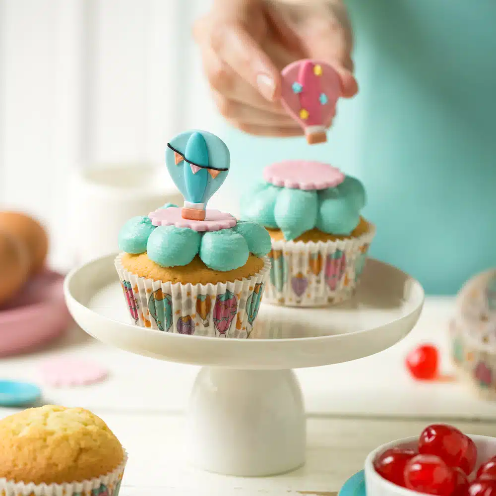 Suikerdecoratie groot luchtballonnen 6 stuks bij cake, bake & love 7 Suikerdecoratie groot luchtballonnen 6 stuks - afbeelding 3