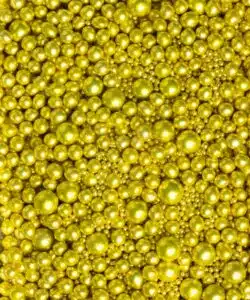 Sprinkley Sprinkles - Metallic Gouden Parels Mix 80 gram