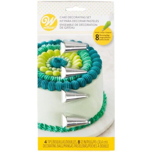 Wilton cake decorating set/12