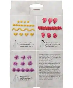 Wilton cake decorating set/18 bij cake, bake & love 10