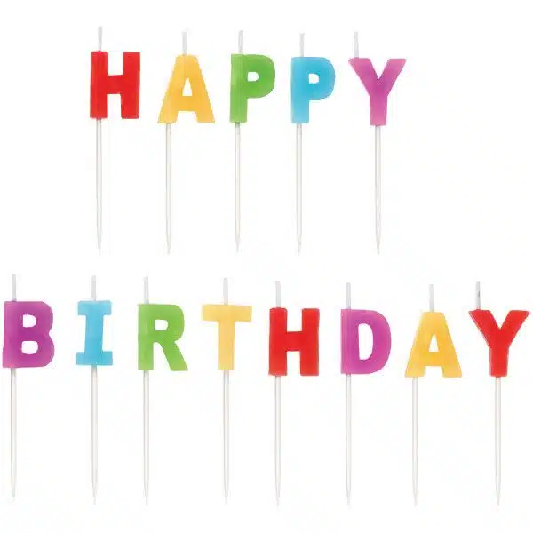 Wilton kaarsen happy birthday set/13 bij cake, bake & love 7 Wilton kaarsen happy birthday set/13 - afbeelding 3