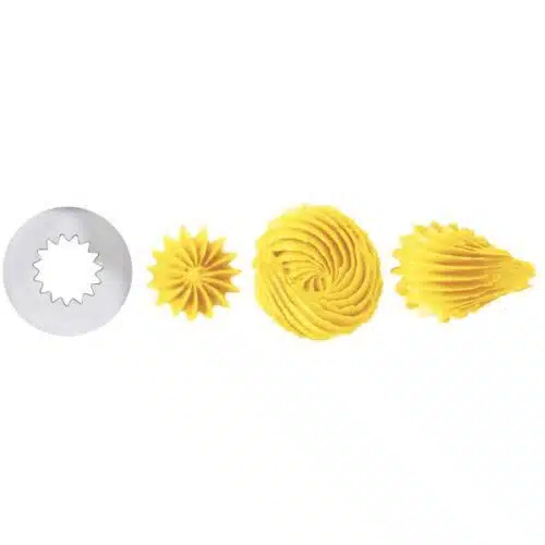 Wilton decorating tip - 6b open star carded set/3 - afbeelding 2