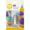 Wilton decorating tip - 6b open star carded set/3 bij cake, bake & love 2 Wilton decorating tip - 6b open star carded set/3 bij cake, bake & love 1
