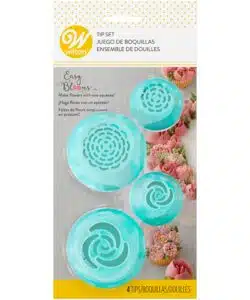 Wilton decorating tip easy blooms™ set/4