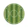 Eetbare taartprint voetbalveld rond 16 cm bij cake, bake & love 3